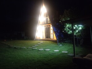 Cabana, vista para a montanha | Fachada