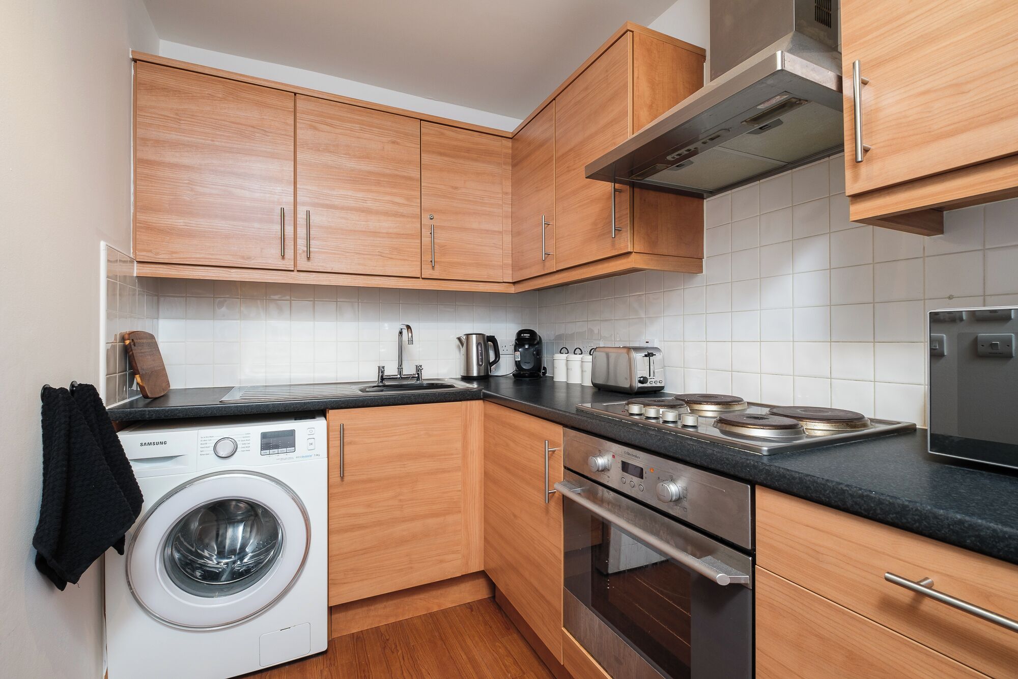 Microwave, oven, stovetop