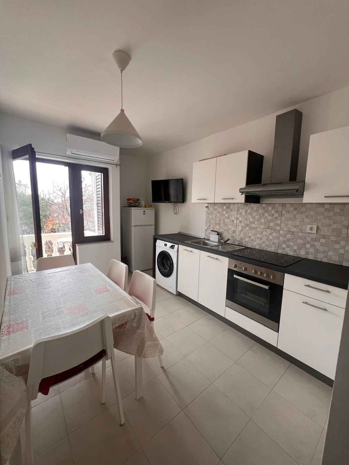 Fridge, oven, stovetop