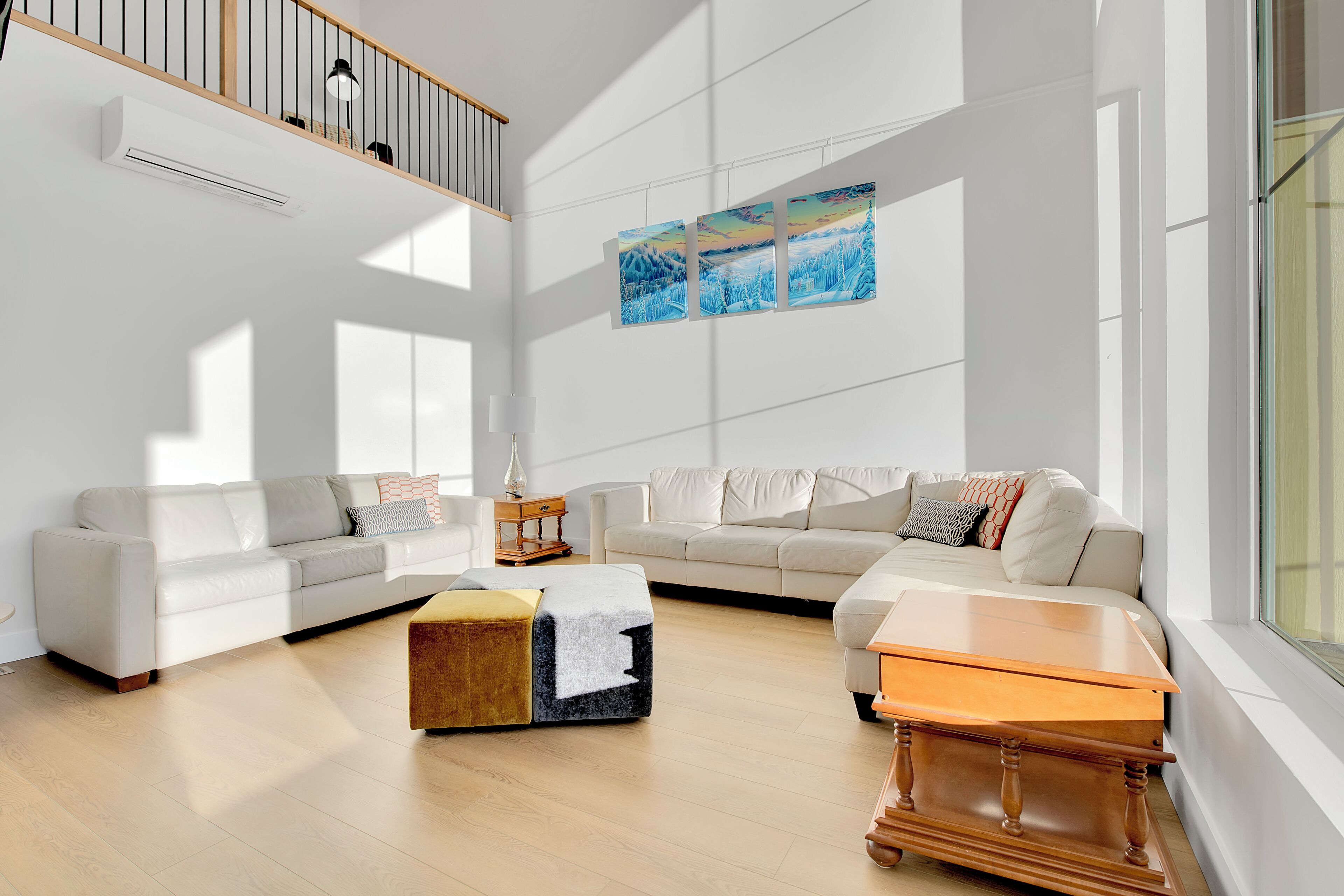 TV connectée, cheminée