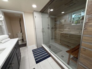 Hair dryer, towels, soap, toilet paper - Amazing views over water.  Family size Astoria Gem. (Astoria)