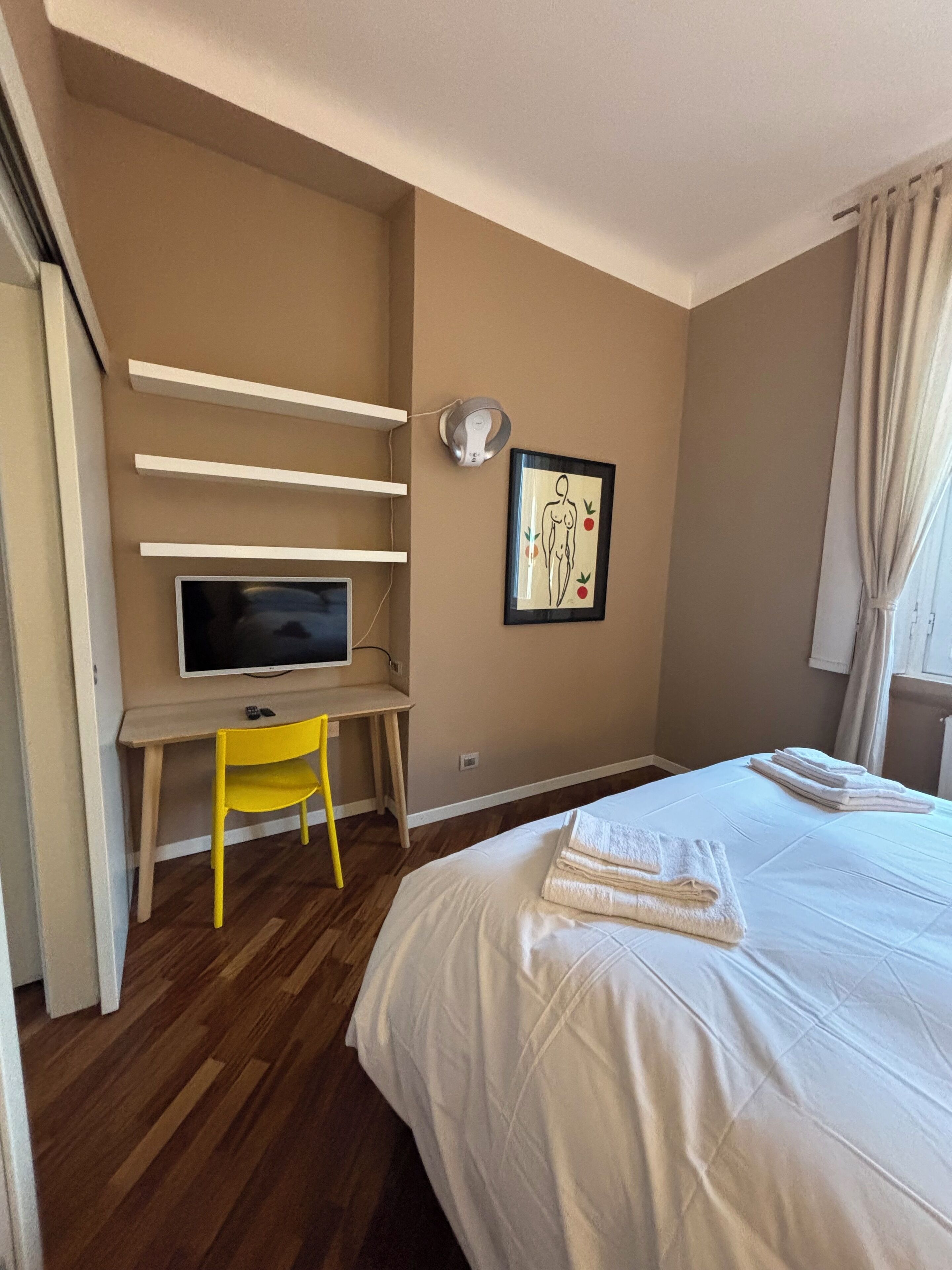 1 Schlafzimmer, Bügeleisen/Bügelbrett, kostenloses WLAN, Bettwäsche