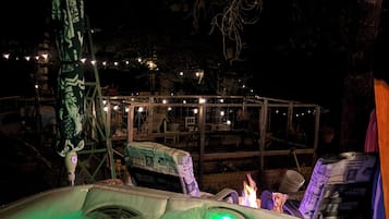 Idromassaggio all'aperto