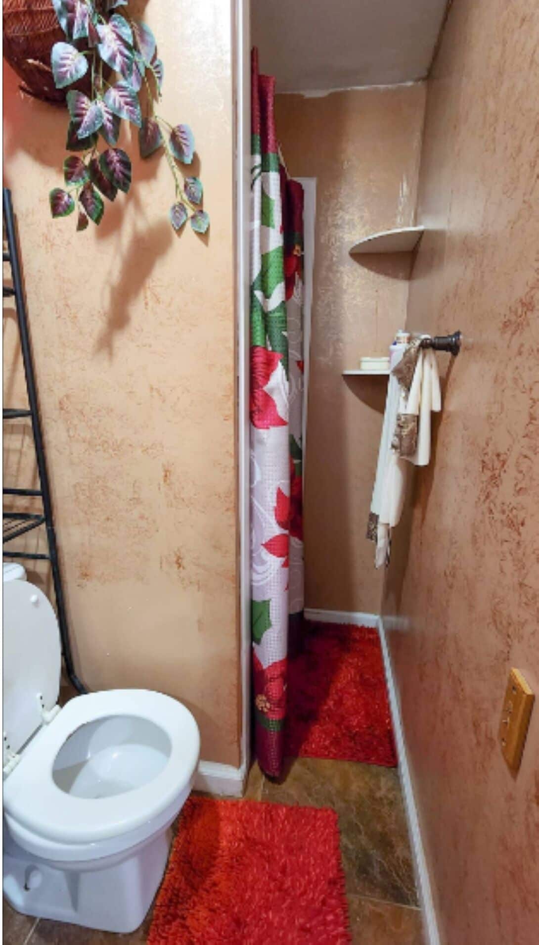 Shampoo y papel de baño 