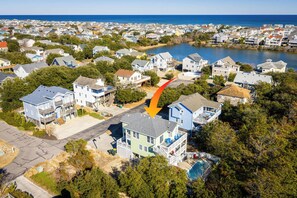 Exterior - Corolla Getaway with Pool Bar, Spa & Game Rm! (Corolla)