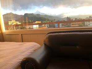 Double Room, Balcony, Mountain View | Free WiFi - Hotel Sheron Lilyland (Pokhara)