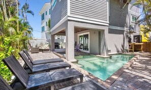 Pool - Gulf View Beach House - Pool Home on Bradenton Beach! (Bradenton Beach)