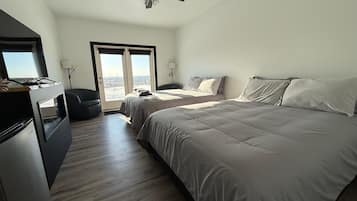 Standard Quadruple Room, Patio, Mountain View | Laptop workspace, free WiFi