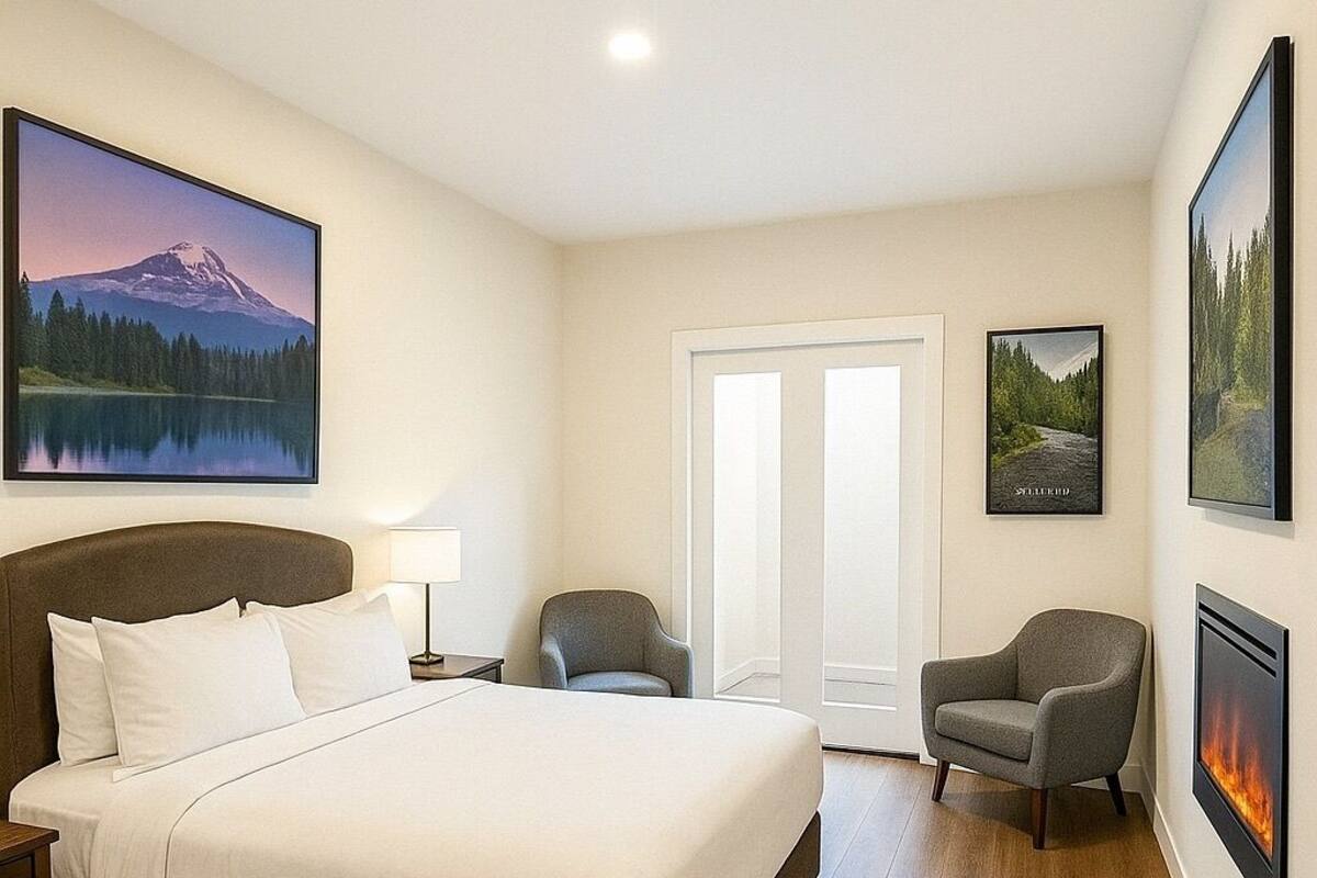 Standardzimmer, Terrasse, Bergblick | Laptopgeeigneter Arbeitsplatz, kostenloses WLAN