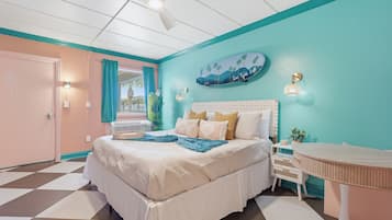 1 bedroom, desk, iron/ironing board, WiFi