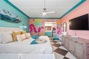 1 chambre, bureau, fer et planche à repasser, Wi-Fi