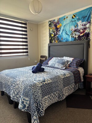 2 bedrooms, iron/ironing board, free WiFi, bed sheets - Explore the center 2D2B+Kitchen+Parking (Concepción)