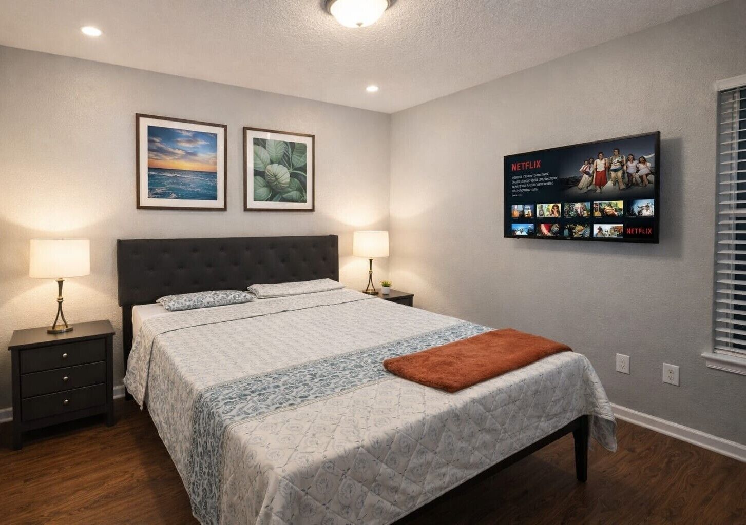 3 bedrooms, iron/ironing board, free WiFi, bed sheets