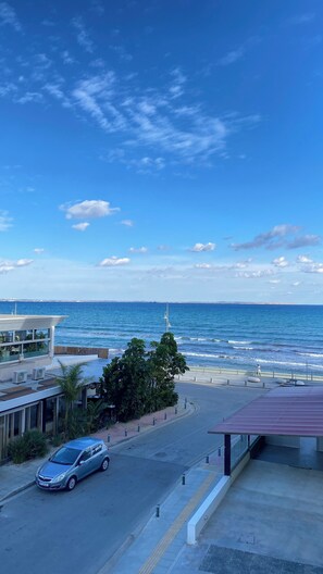 Uitzicht vanuit accommodatie