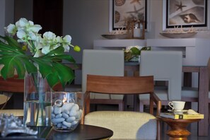 Dining - Direct Ocean View 2BR at Ultravioleta Cabarete | Balcony, Fast WiFi & Parking (Cabarete)