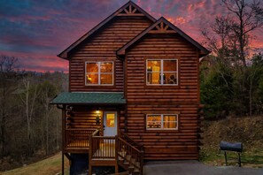 Exterior - Family Cabin with Fire Pit, Sauna & Mini Golf! (Sevierville)