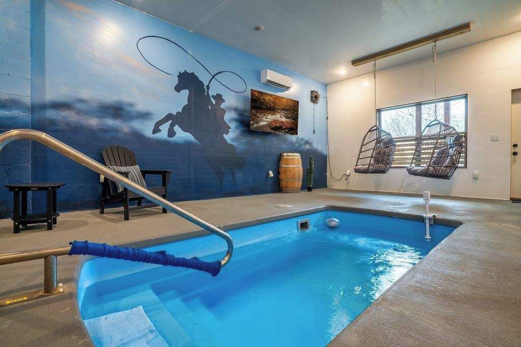 Private heated indoor pool