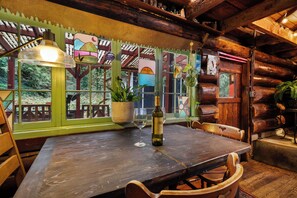 Dining - Boho Forest Cabin Retreat Near the City! (Portland)