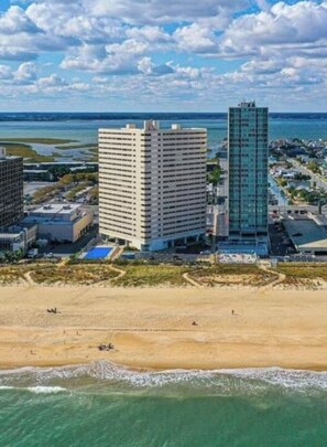 On the beach -  Oceanfront Oasis at Atlantis – Steps to Sand, Pool & Fun (Ocean City)