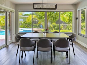 Dining - Tranquil 4-bedroom house with heated pool and spa in Fort Lauderdale (Fort Lauderdale)