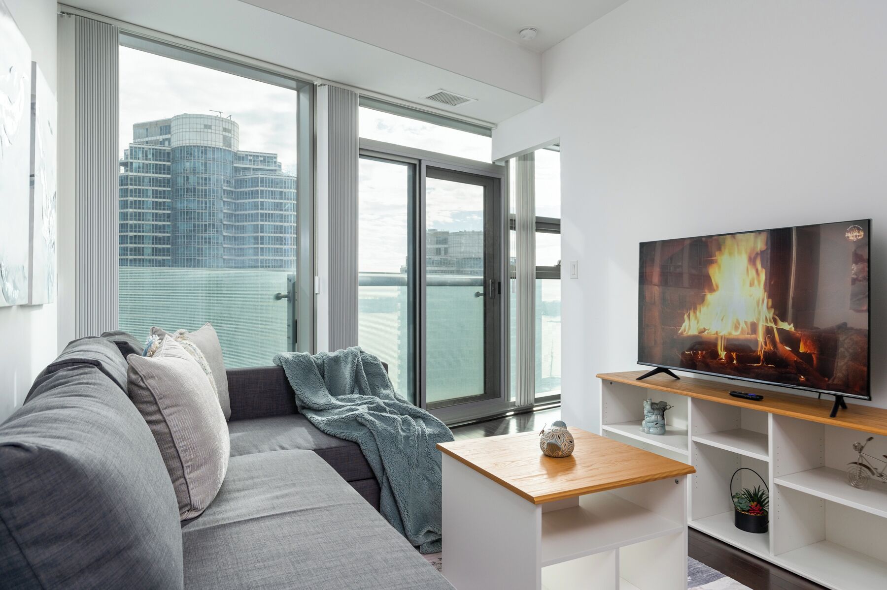 Suite – comfort, byutsikt | Oppholdsområde