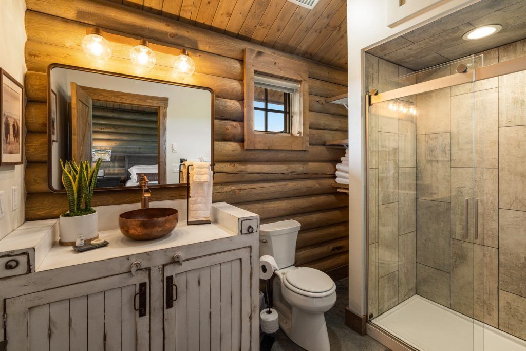Standard Cabin, Mountain View | Bathroom | Free toiletries, hair dryer, towels, soap