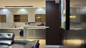 Apartment, Balkon, Stadtblick | Innenbereich