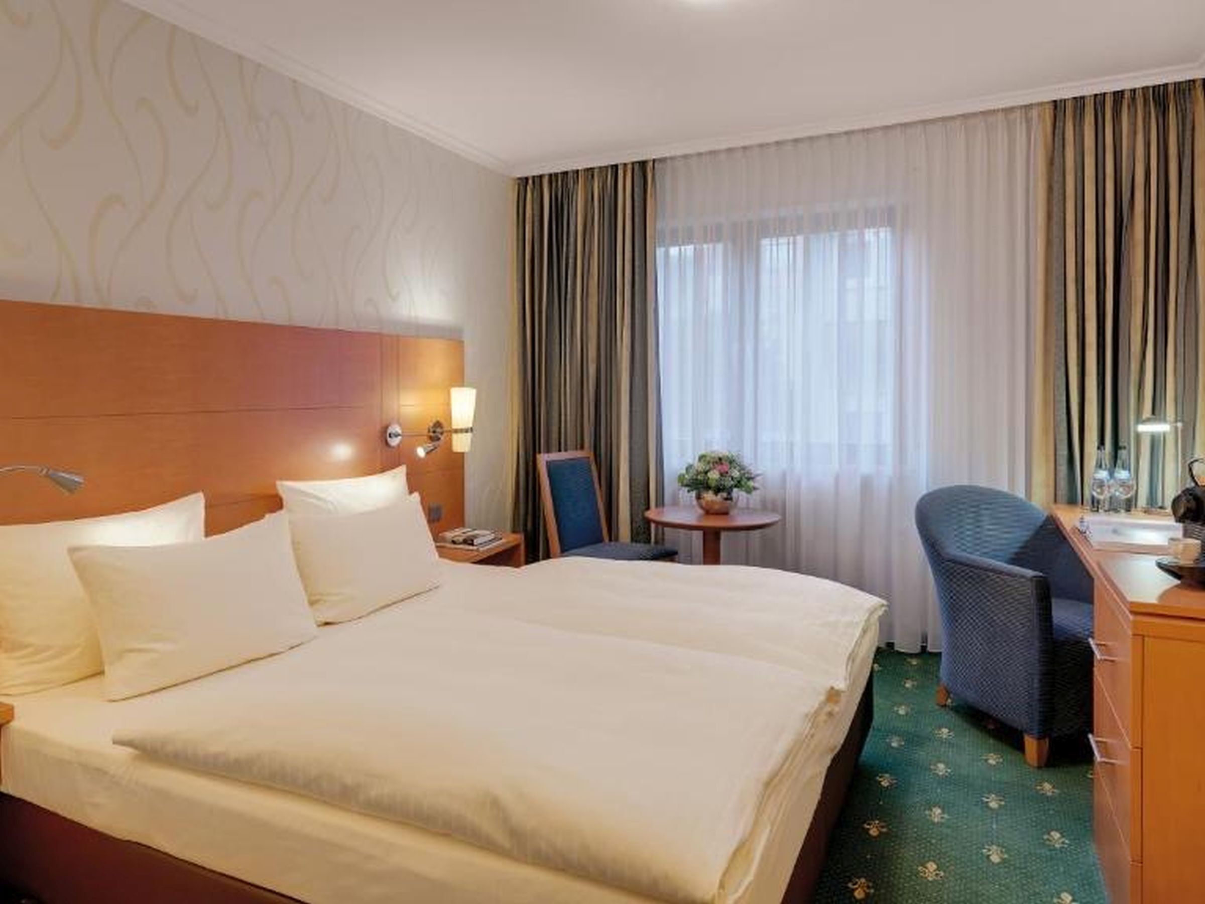 Doppelzimmer Komfort mit Dusche und WC-Hotel am Kupferhammer