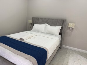 1 bedroom, iron/ironing board, Internet, bed sheets