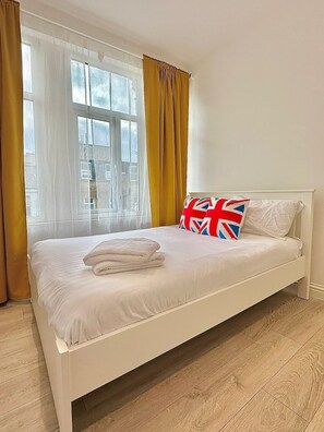 2 Schlafzimmer, Bügeleisen/Bügelbrett, kostenloses WLAN, Bettwäsche