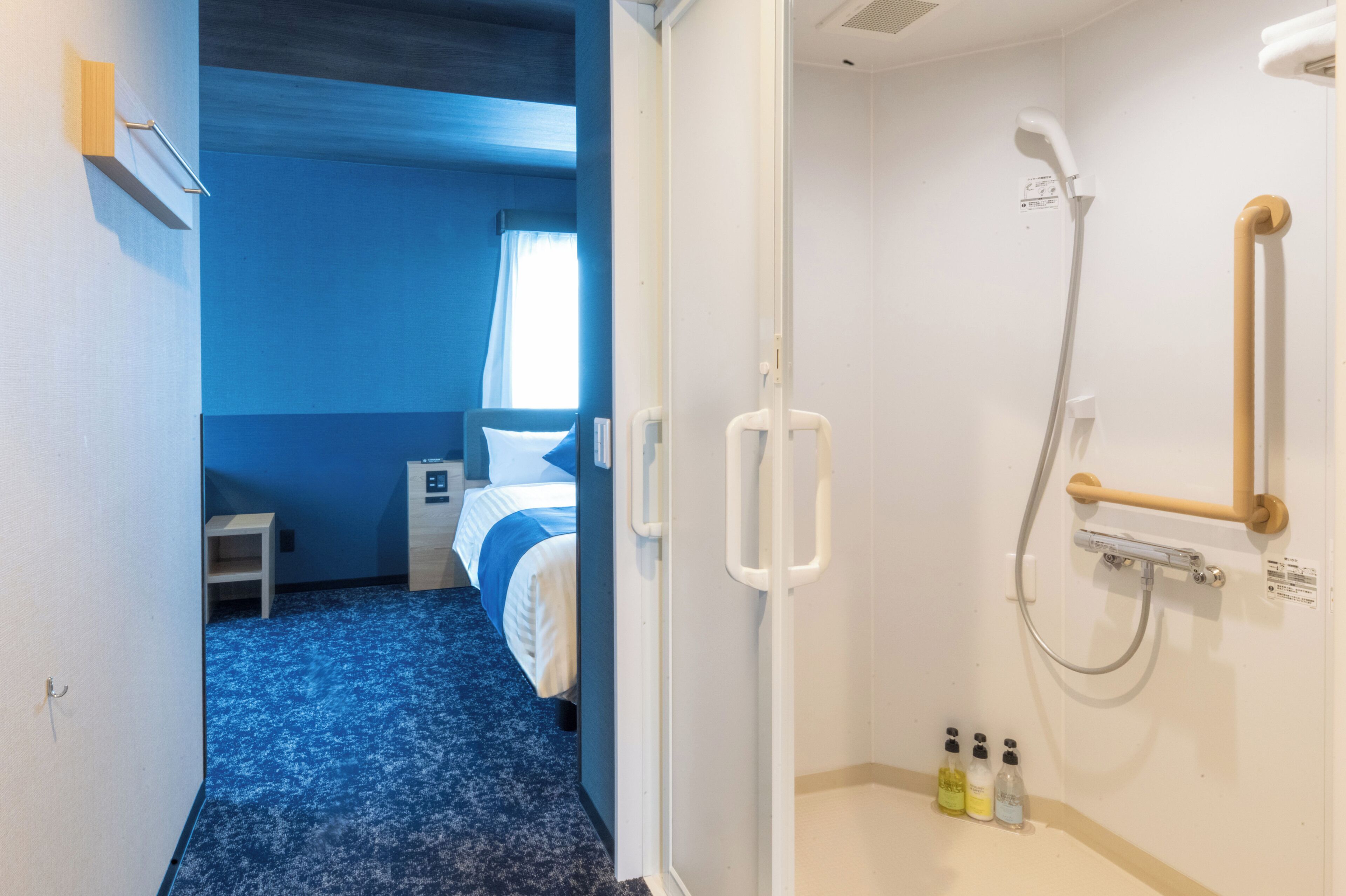 Single Room, Bathtub Grab Bars, Non Smoking | Bathroom | Combined shower/tub, free toiletries, hair dryer, slippers