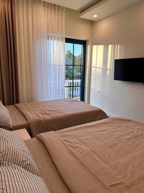 3 多间卧室、上网接入、床单