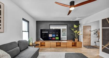 Modern Stylish Urban Haven with 4 Bedrooms & 2 Baths + Dog Friendly