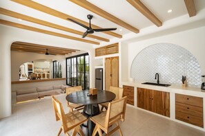 Deluxe Villa, 2 Bedrooms, Patio, Pool View | Dining room - Palmera Villa 9 Bingin (Pecatu)