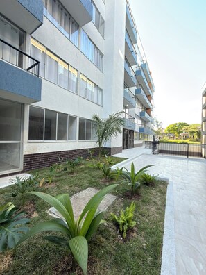 Enceinte de l’hébergement