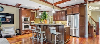 Spacious 7BR, 3-Story Home | Hot Tub, Sauna, Pool Table, Backyard & Trails