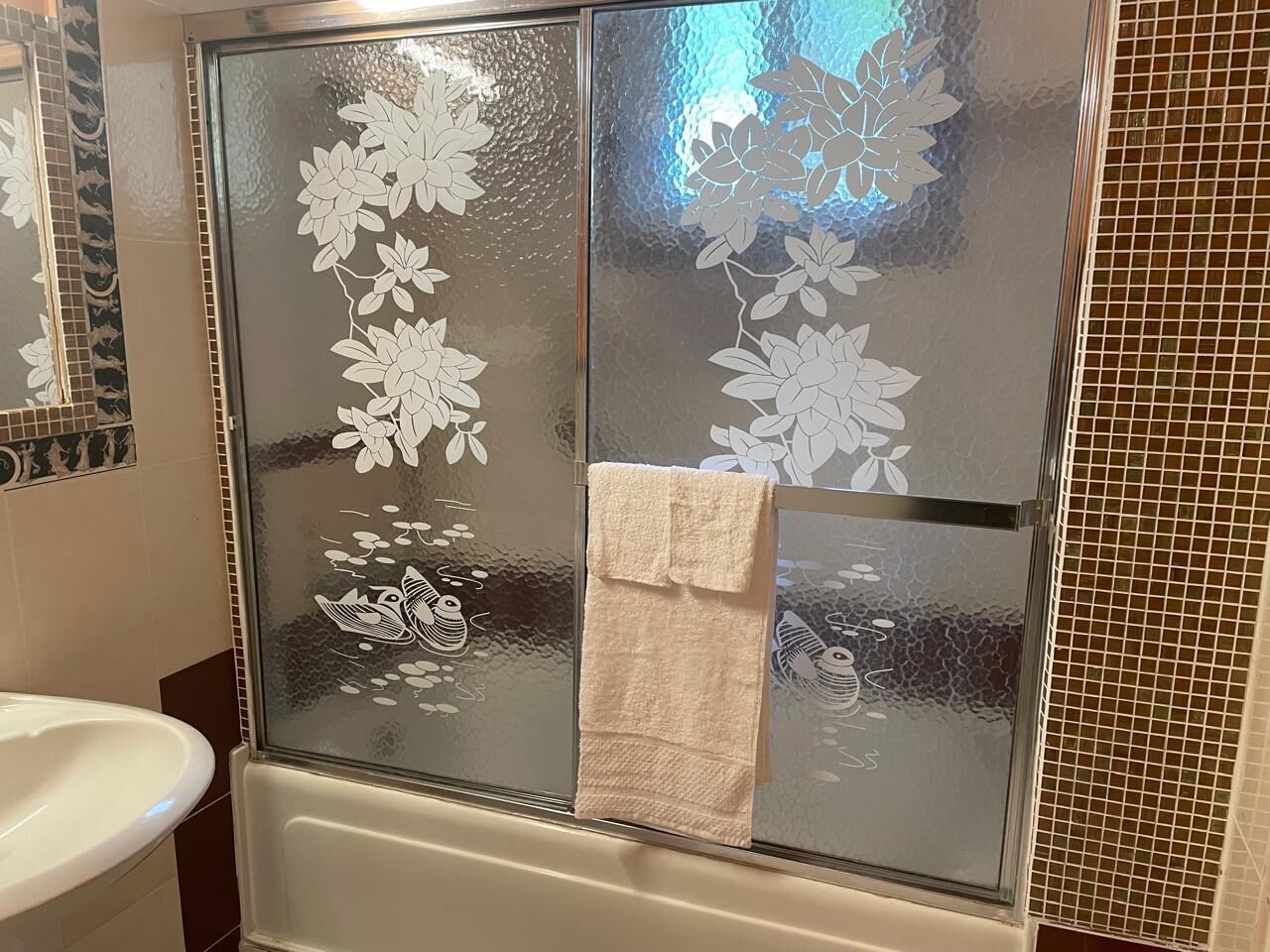 Chambre Triple Familiale, balcon, vue mer | Salle de bain