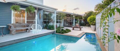 Alberca al aire libre