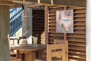 Opções para refeição ao ar livre