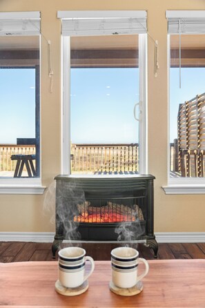 Interior - Steps from the beach with amazing views (Bolivar Peninsula)