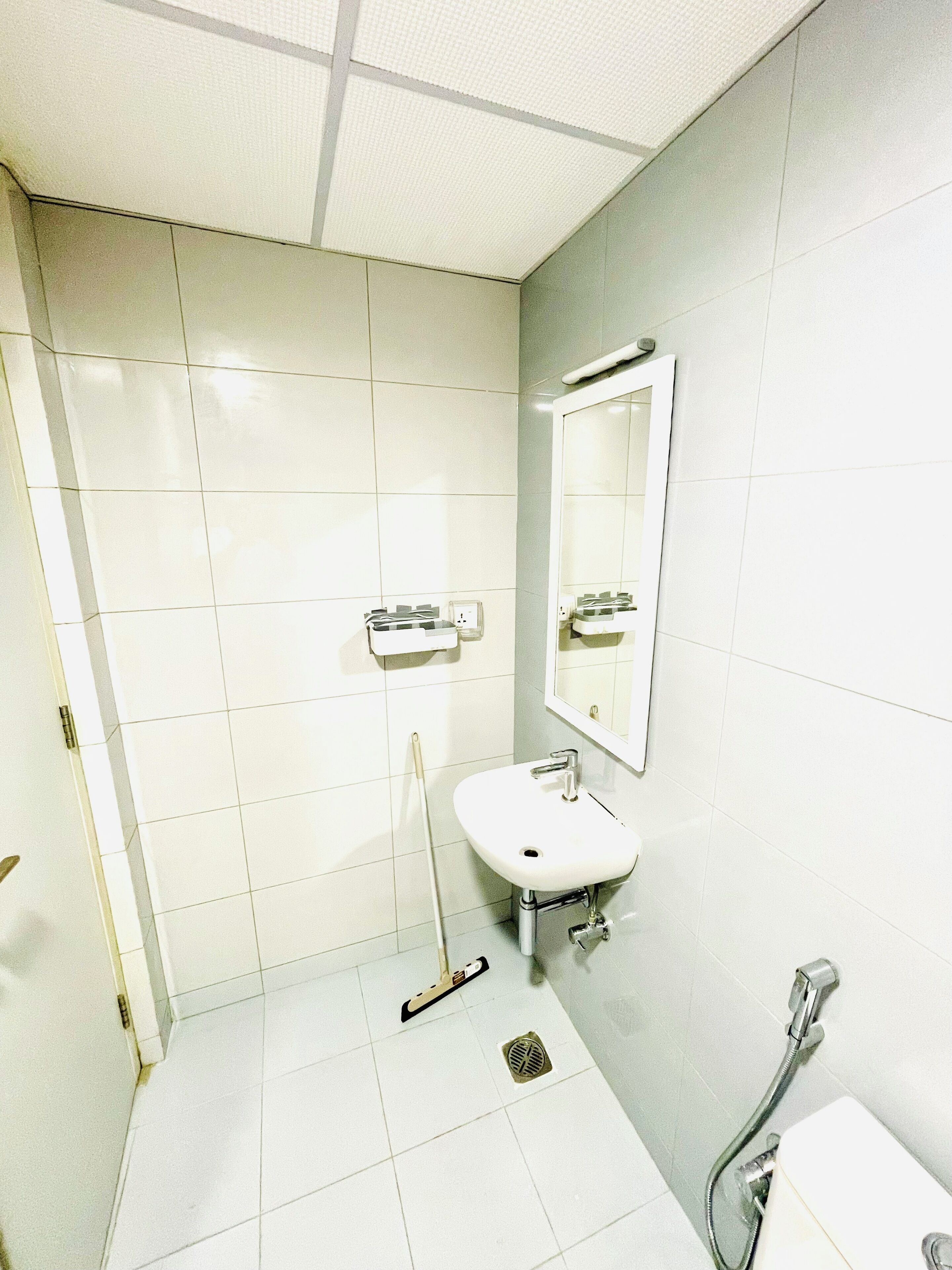 Dusche, Handtücher, Toilettenpapier