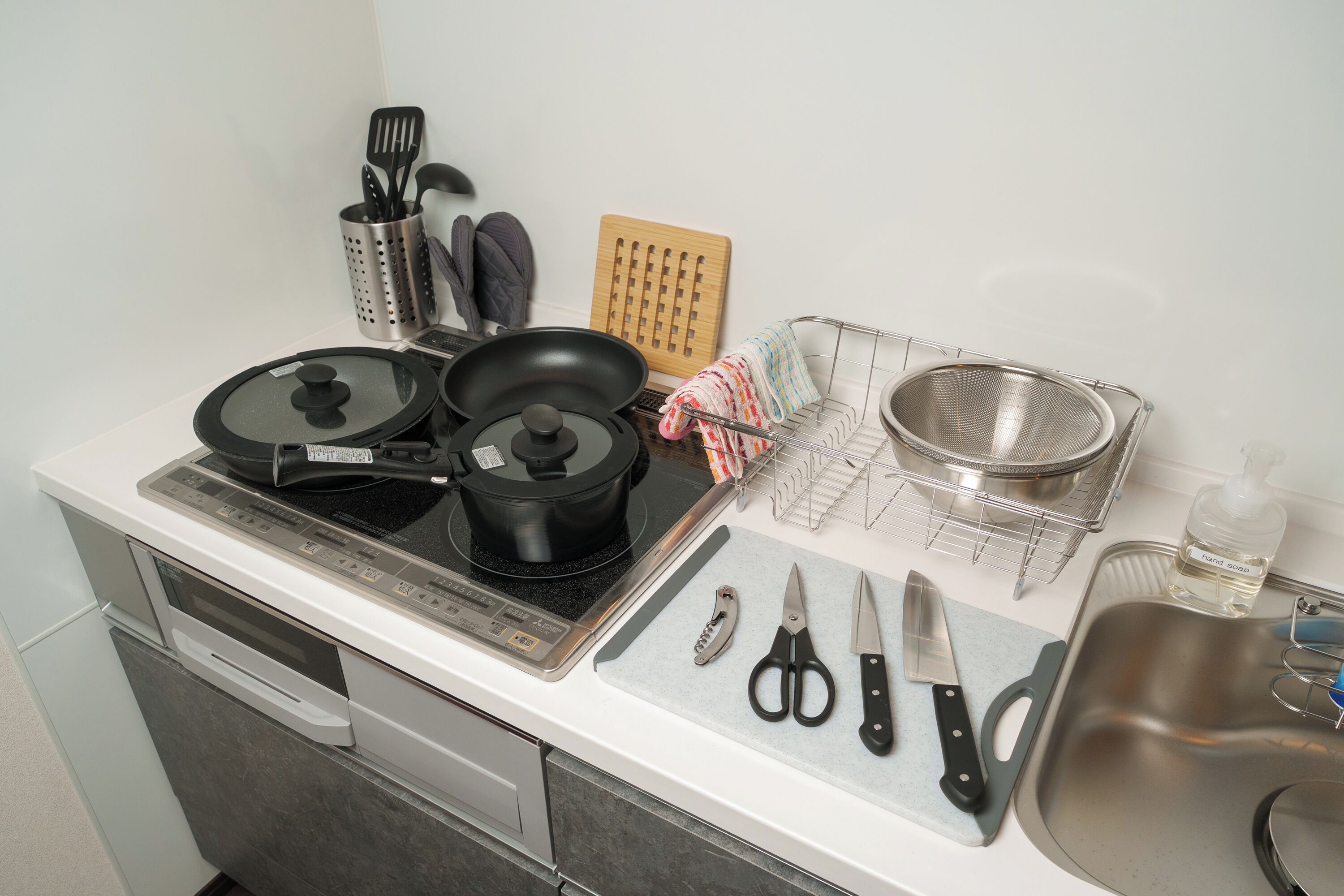 Comfort Condo, Balcony | Private kitchen | Full-size fridge, microwave, stovetop, rice cooker