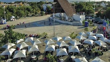 Enceinte de lâhĂ©bergement