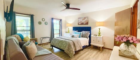 3 habitaciones, internet y ropa de cama