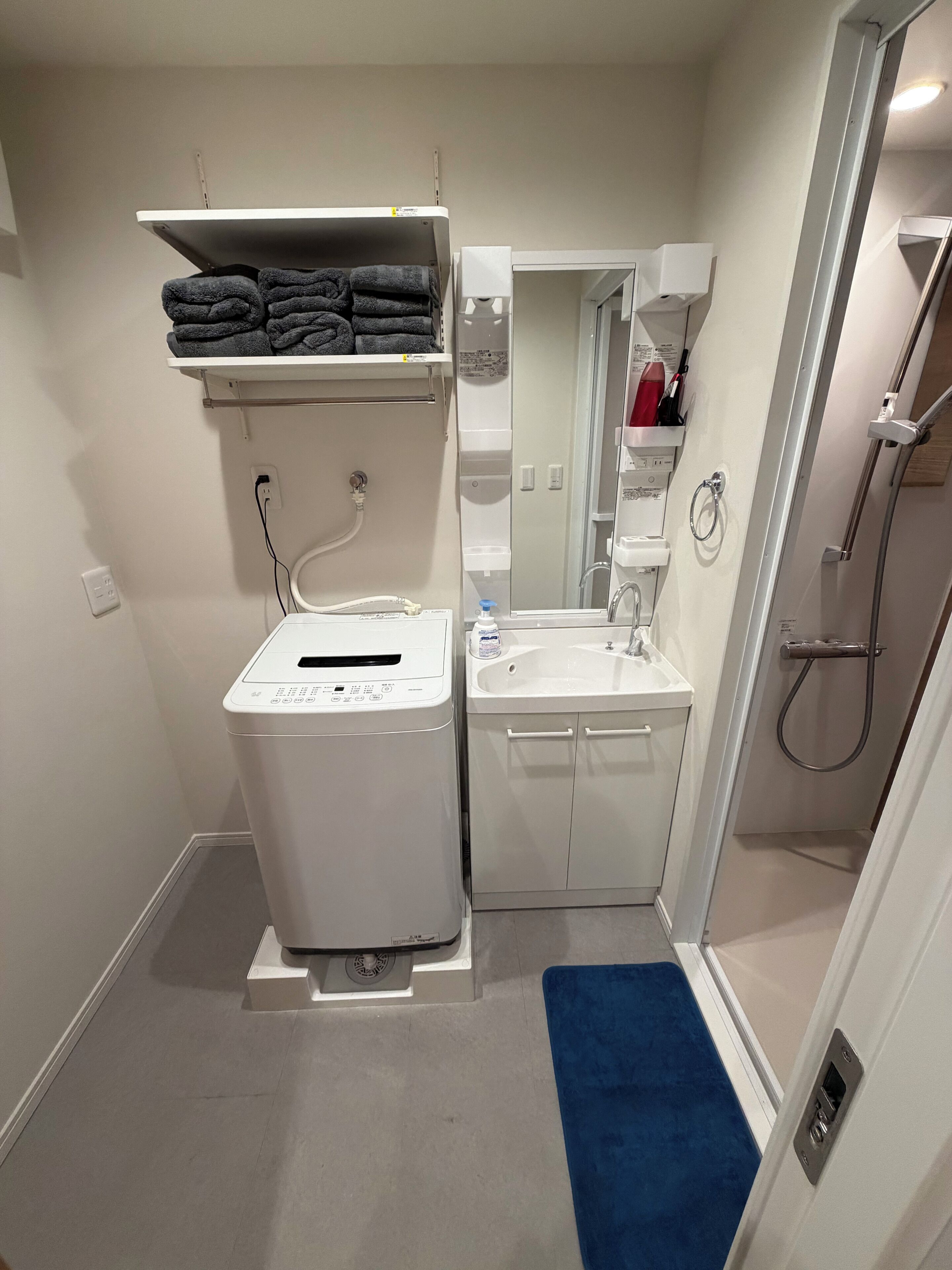 淋浴設備、風筒、坐浴桶、提供毛巾