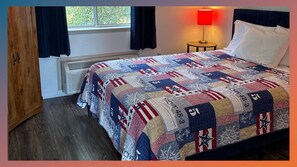 1 makuuhuone, työpöytä, ilmainen Wi-Fi, vuodevaatteet