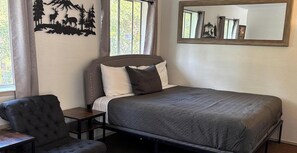 1 dormitorio, escritorio, wifi gratis y ropa de cama