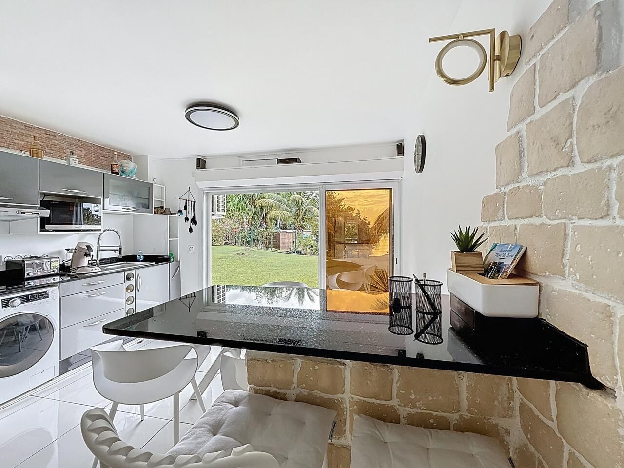 Microondas y parrilla de estufa 