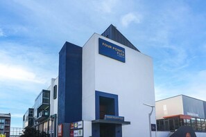 Blick von der Unterkunft