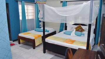 Standard Double Room, Garden View | In-room safe, desk, laptop workspace, iron/ironing board